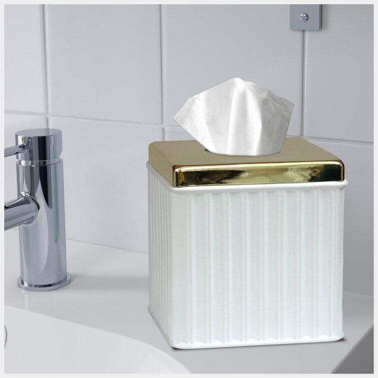 Andrade Ceramic Boutique Tissue Box Cover